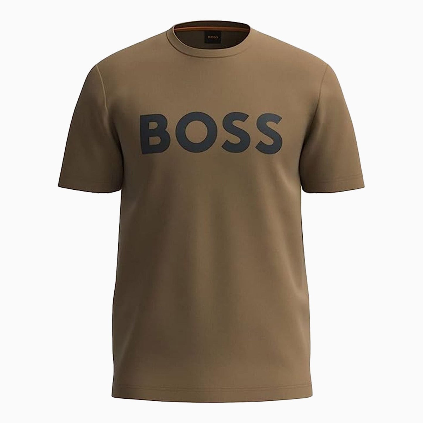 Men's Cotton Jersey T-Shirt With Rubber Print Logo