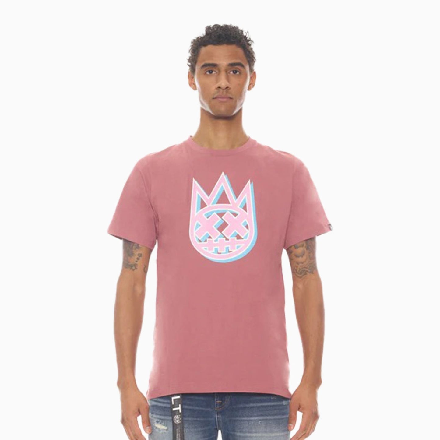 Men's 3D Clean Shimuchan Logo T Shirt
