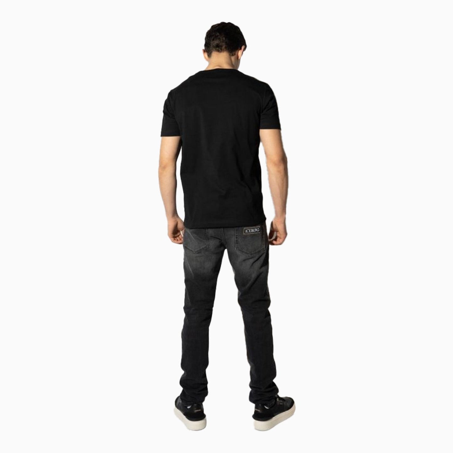 Men's Iceberg Logo Short Sleeve T-Shirt