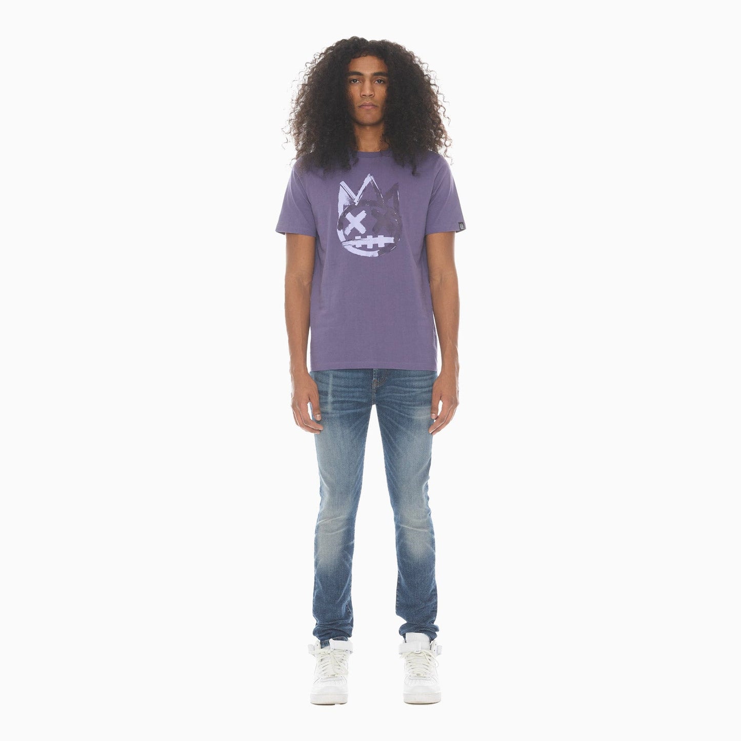 Men's Shimuchan Brushed Logo Short Sleeve T Shirt