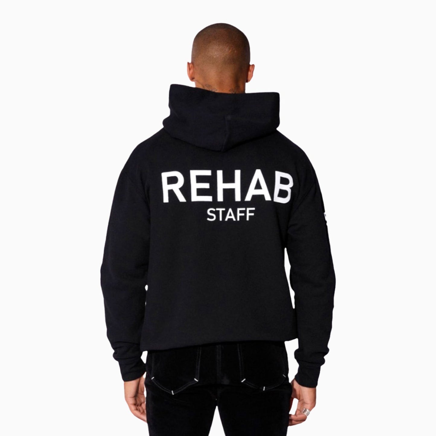 Men's Blue Logo Pull Over Hoodie