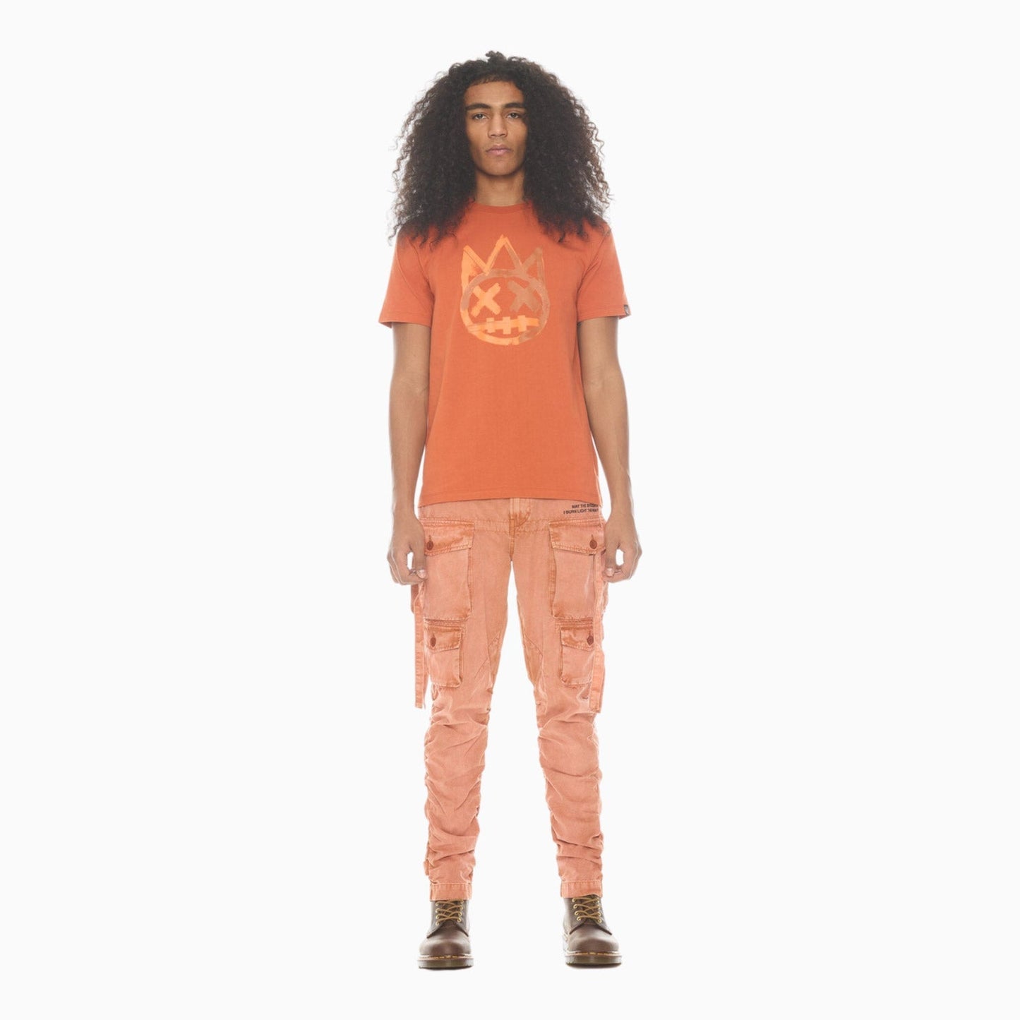 Men's Shimuchan Logo Short Sleeve Crew Neck T Shirt