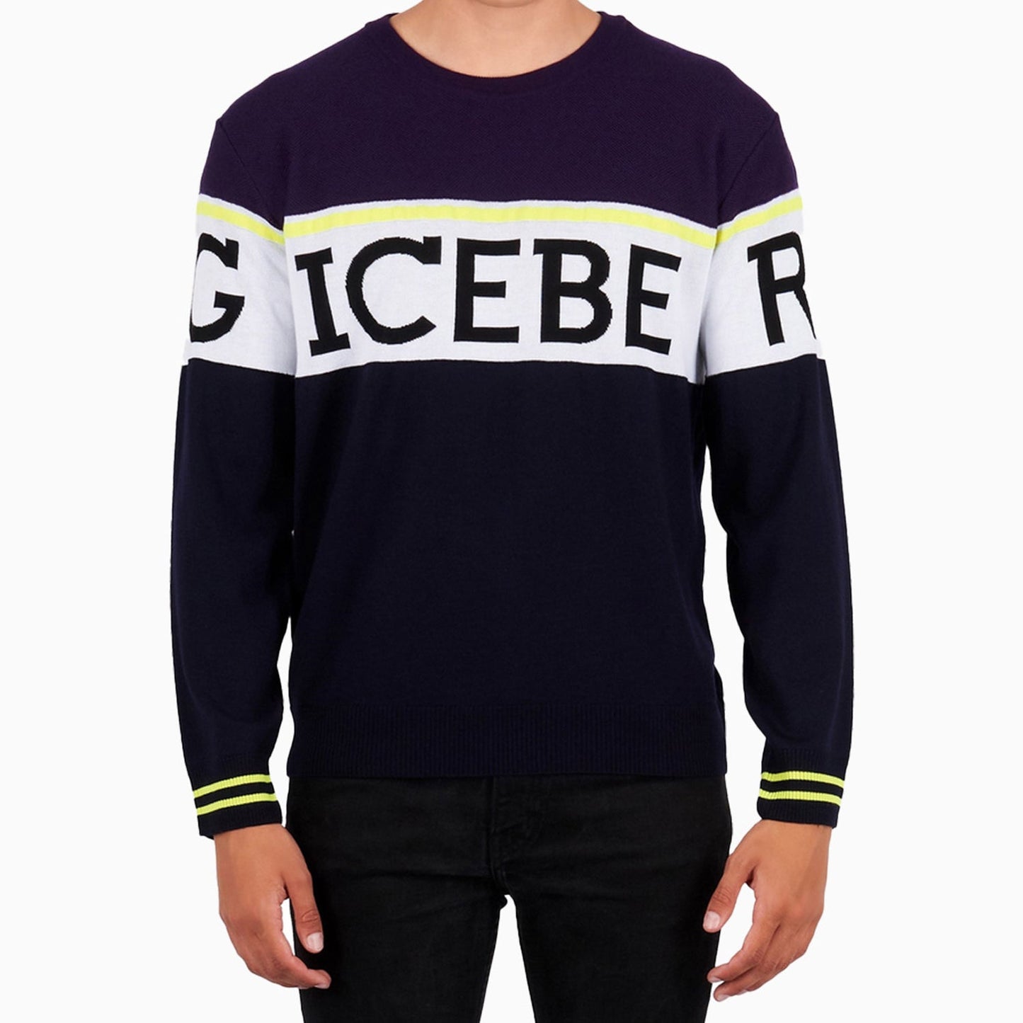 Men's Round Neck Knitted Sweatshirt