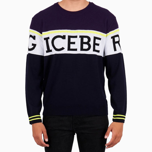 Men's Round Neck Knitted Sweatshirt
