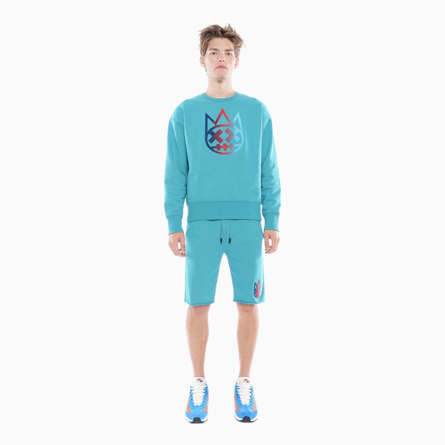 Men's Crew Neck Fleece  Sweatshirt