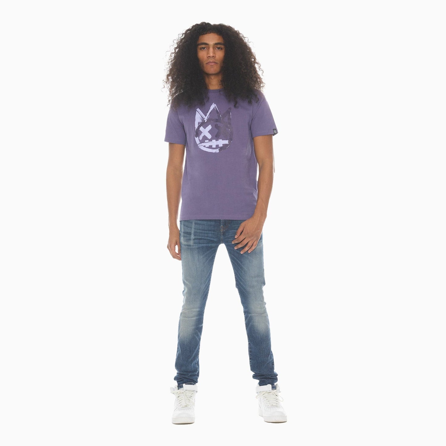 Men's Shimuchan Brushed Logo Short Sleeve T Shirt
