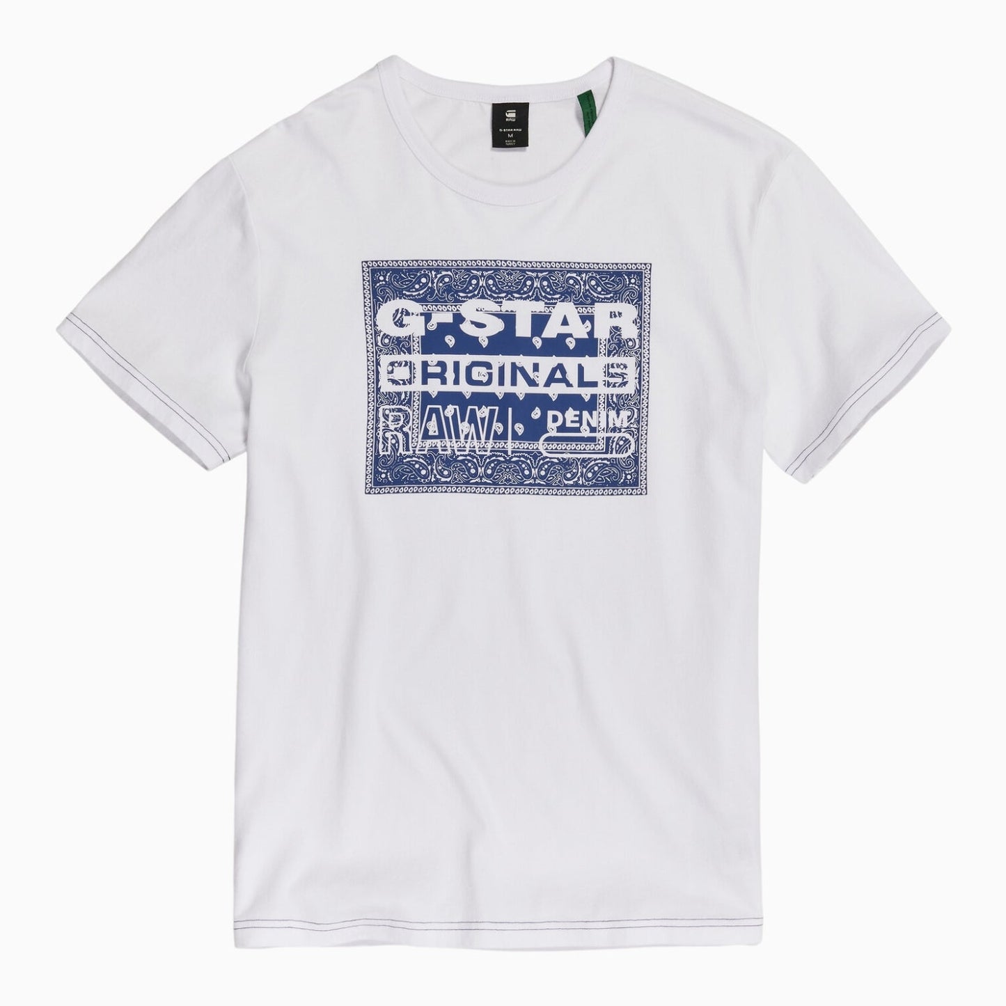 Men's Bandana R T Crew Neck T Shirt