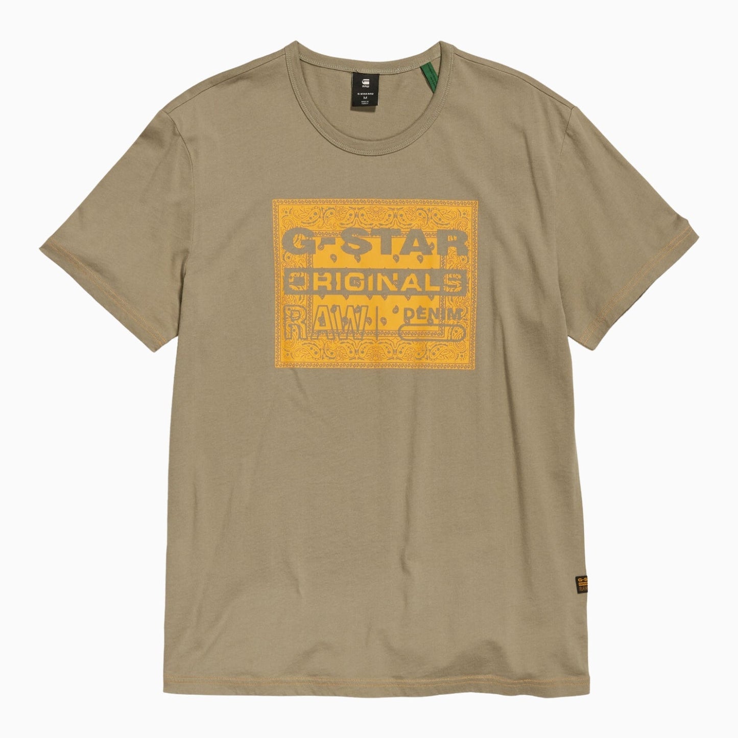 Men's Bandana R T Crew Neck T Shirt