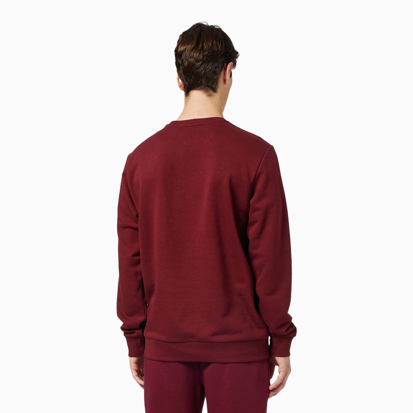Men's Crew Neck Sweatshirt With Institutional Logo