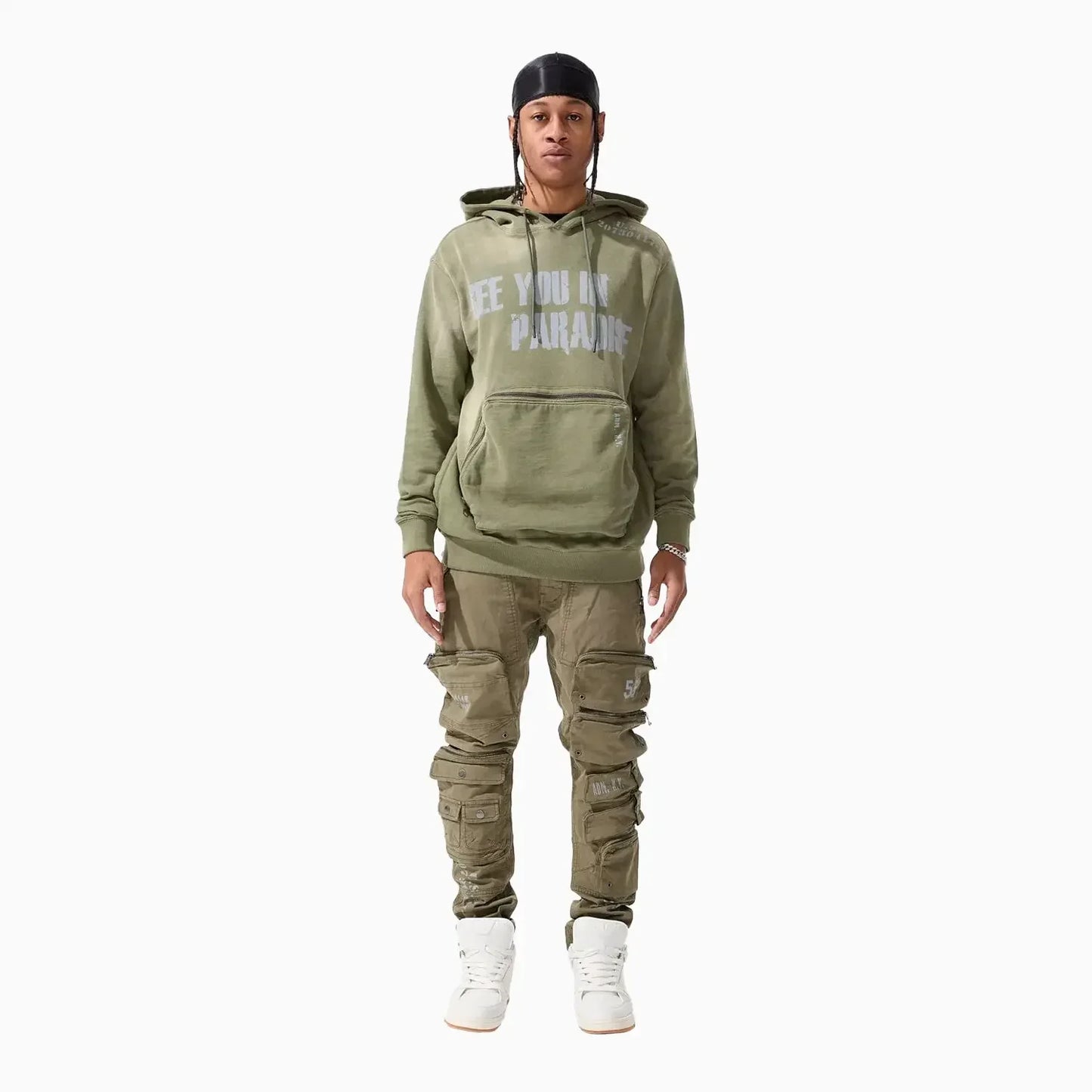 Men's Infantry Division Pull Over Hoodie