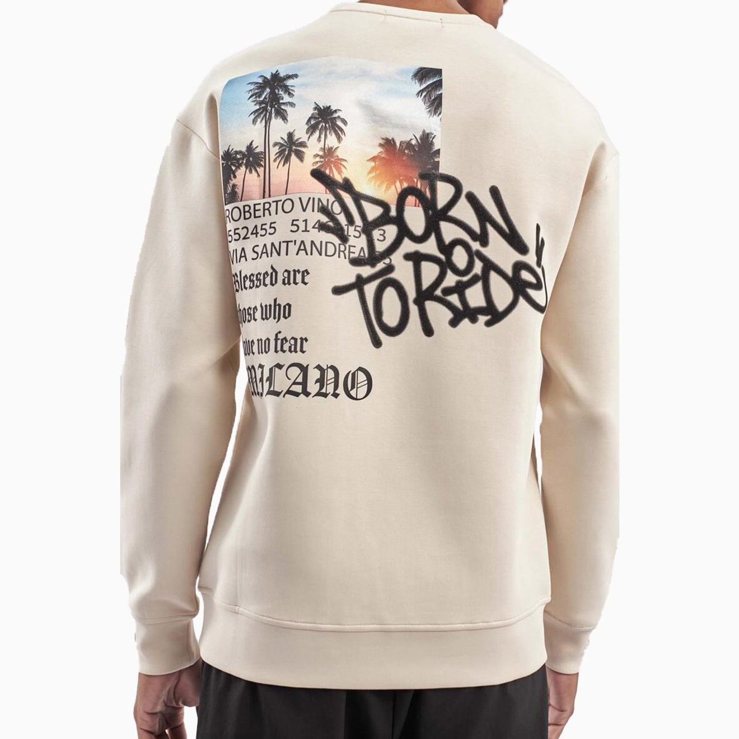 Men's Born To Ride Sweatshirt