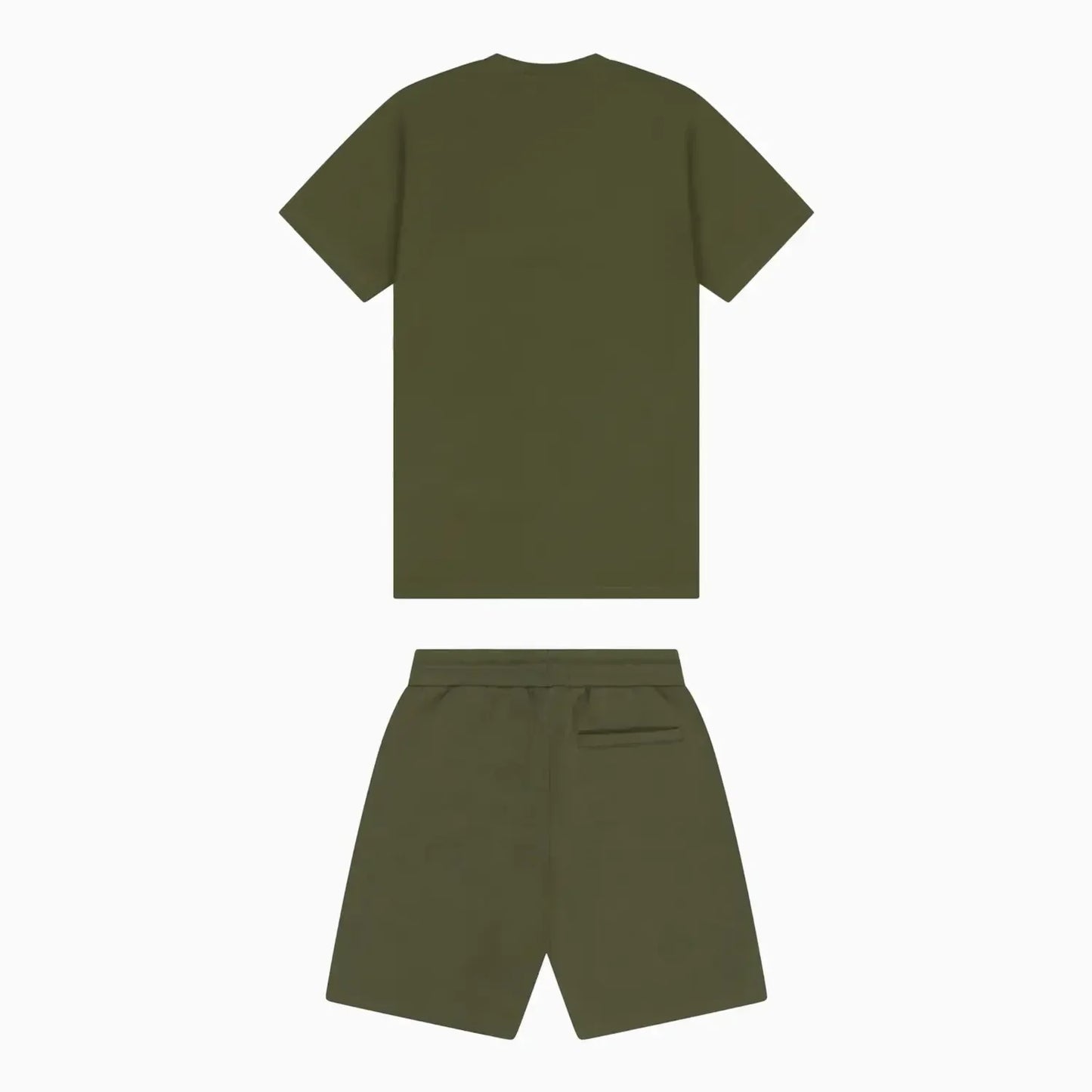 Men's Olive Green Logo Patch Co-Ord Set