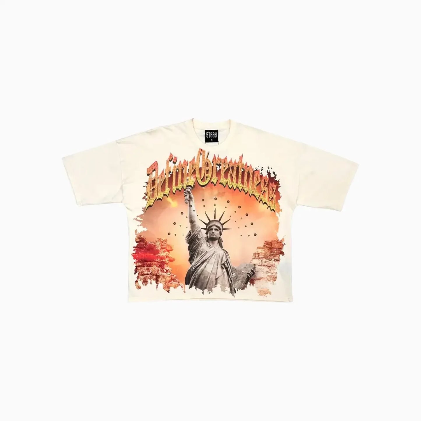 Men's Stand Proud Gothic Street Graphic T-Shirt